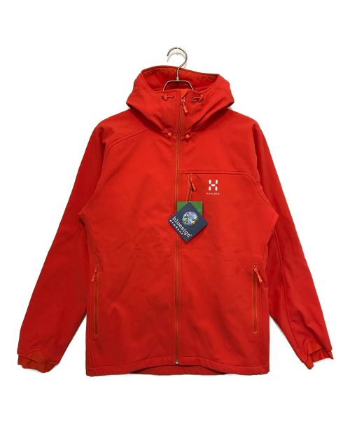 HAGLOFS（ホグロフス）HAGLOFS (ホグロフス) ゲッコーフード レッド サイズ:Ⅼ 未使用品の古着・服飾アイテム