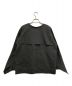 CLANE (クラネ) CARD BOARD BACK FRILL TOPS グレー サイズ:1：5800円