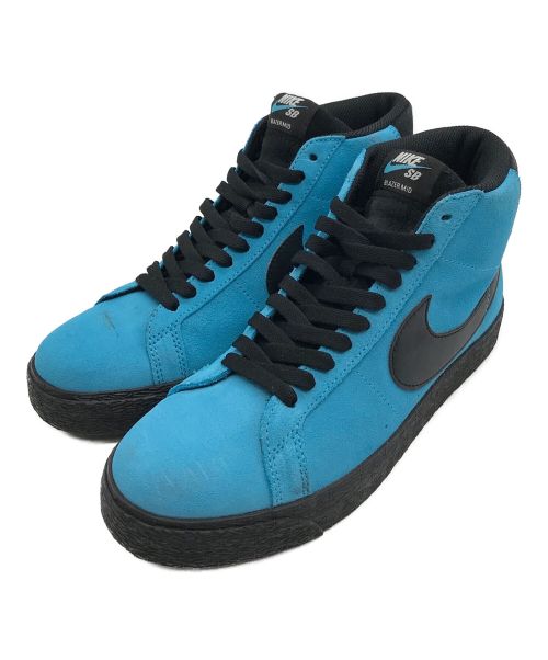 NIKE SB（ナイキエスビー）NIKE SB (ナイキエスビー) BLAZER MID / ブレーザー ミッド Baltic Blue サイズ:26の古着・服飾アイテム