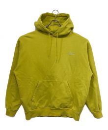 KEBOZ（ケボズ）の古着「BB LOGO SWEAT HOODIE」｜イエロー