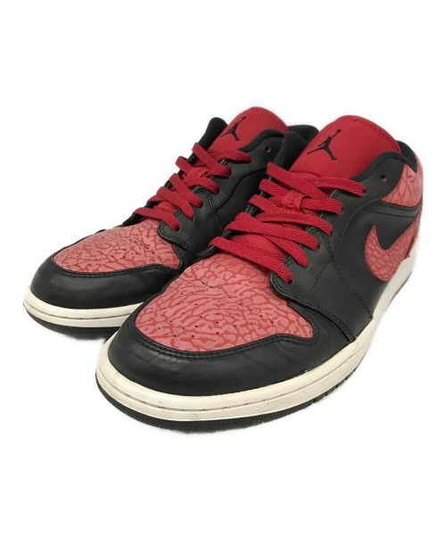 NIKE（ナイキ）NIKE (ナイキ) AIR JORDAN 1 LOW BRED ELEPHANT PRINT/エア ジョーダン ワン ロウ ブレッド エレファント プリント レッド サイズ:28.5cmの古着・服飾アイテム