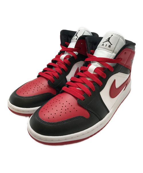 NIKE（ナイキ）NIKE (ナイキ) AIR JORDAN 1 MID レッド サイズ:26.5cmの古着・服飾アイテム