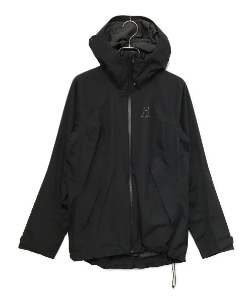 HAGLOFS（ホグロフス）HAGLOFS (ホグロフス) Esker Jacket / エスカー ジャケット ブラック サイズ:Sの古着・服飾アイテム