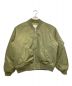 stussy（ステューシー）の古着「BUILT REVERSIBLE BOMBER JACKET」｜カーキ