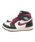 NIKE (ナイキ) AIR JORDAN 1 RETRO HIGH OG ブラック×レッド サイズ:28.5cm：10000円