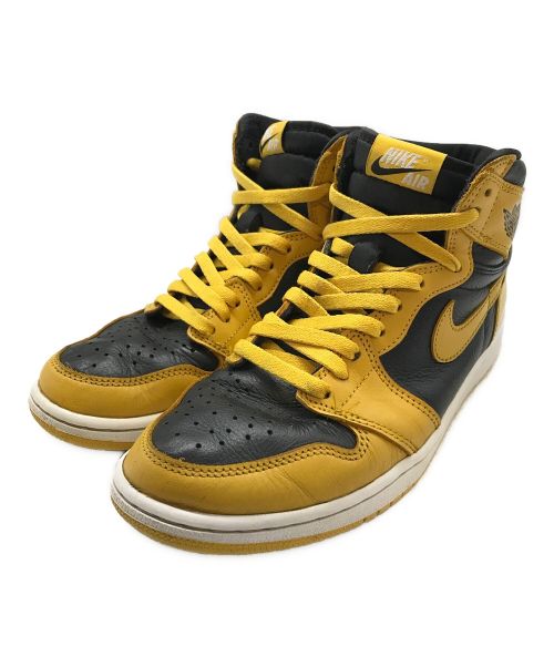 NIKE（ナイキ）NIKE (ナイキ) AIR JORDAN 1 RETRO HIGH OG イエロー サイズ:27cmの古着・服飾アイテム