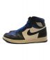 NIKE (ナイキ) AIR JORDAN 1 RETRO HIGH OG ブルー×ブラック サイズ:27cm：13000円