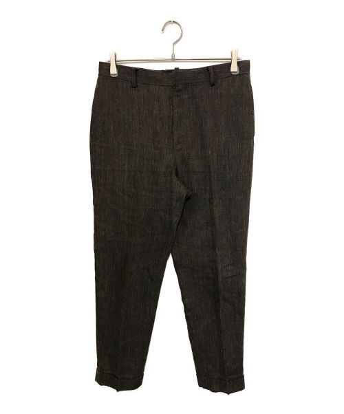 the Shepherd（ザシェパード）the Shepherd (ザシェパード) evans herring bone pants ブラウン サイズ:2の古着・服飾アイテム