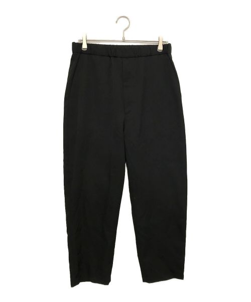 H BEAUTY&YOUTH（エイチ ビューティー&ユース）H BEAUTY&YOUTH (エイチ ビューティアンドユース) WOOL GAVA VACANT EASY PANTS ブラック サイズ:38の古着・服飾アイテム