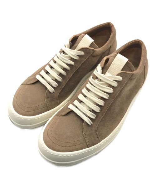 RICK OWENS（リックオウエンス）RICK OWENS (リックオウエンス) Vintage Low Sneakers / ヴィンテージ ロウ スニーカー ブラウン サイズ:41の古着・服飾アイテム