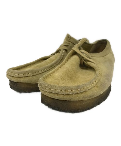 CLARKS（クラークス）CLARKS (クラークス) ワラビー ベージュ サイズ:8 1/2の古着・服飾アイテム