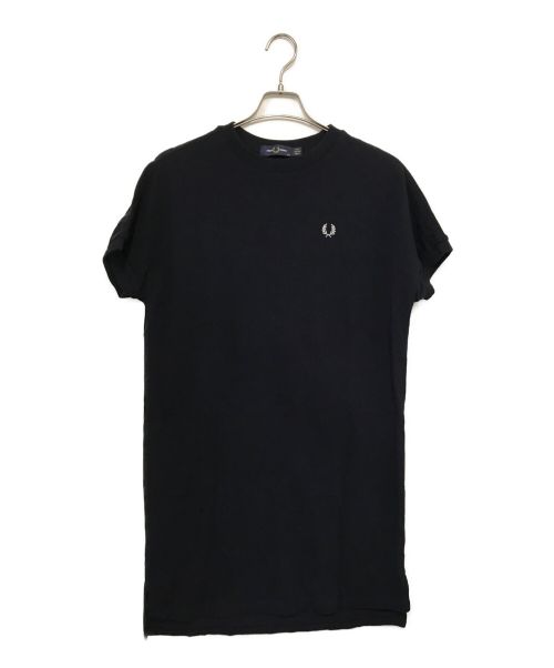 FRED PERRY（フレッドペリー）FRED PERRY (フレッドペリー) カットソーワンピース ネイビー サイズ:UK8の古着・服飾アイテム