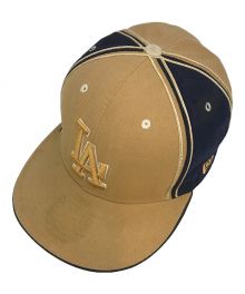 New Era（ニューエラ）の古着「キャップ」｜ベージュ