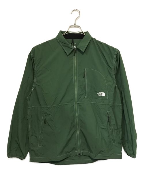 THE NORTH FACE（ザ ノース フェイス）THE NORTH FACE (ザ ノース フェイス) フリーランサンシールドコーチジャケット グリーン サイズ:Ⅼの古着・服飾アイテム