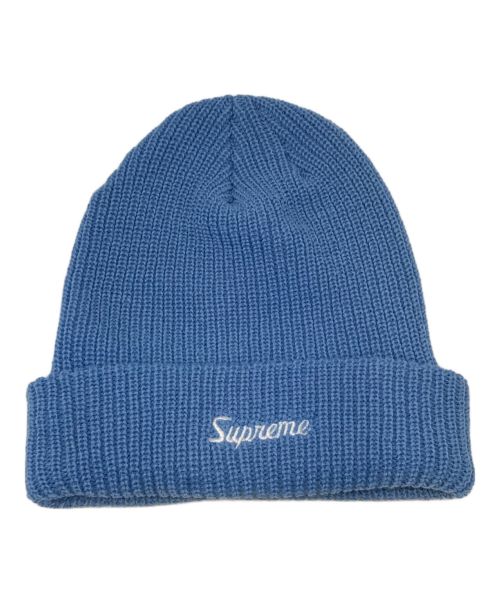 SUPREME（シュプリーム）SUPREME (シュプリーム) Loose Gauge Beanie ブルーの古着・服飾アイテム