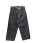 Graphpaper（グラフペーパー）の古着「Selvage Denim Two Tuck Pants」｜インディゴ