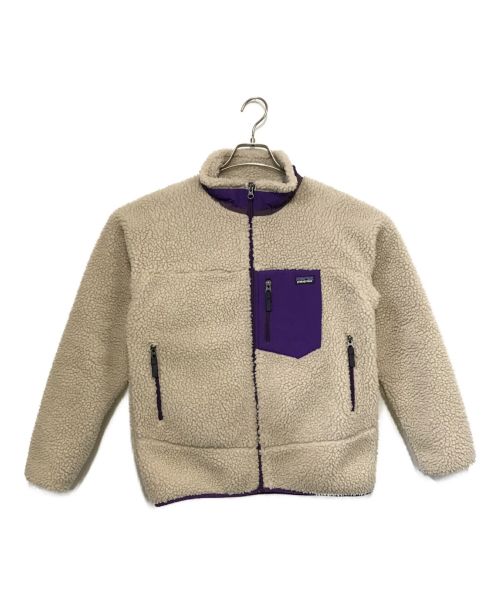 Patagonia（パタゴニア）Patagonia (パタゴニア) Kids Classic Retro X Jacket ベージュ サイズ:XLの古着・服飾アイテム