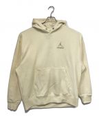 JORDAN×A Ma Maniereジョーダン×ア・マ・マニエール）の古着「JACQUARD HOODIE」｜イエロー