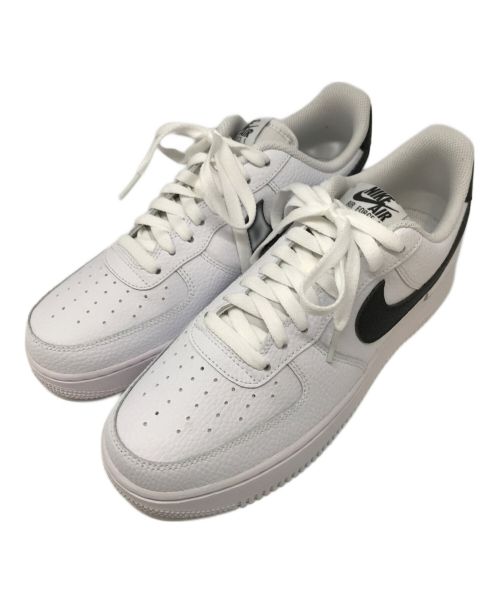 NIKE（ナイキ）NIKE (ナイキ) AIR FORCE 1 07 ホワイト×ブラック サイズ:２７の古着・服飾アイテム