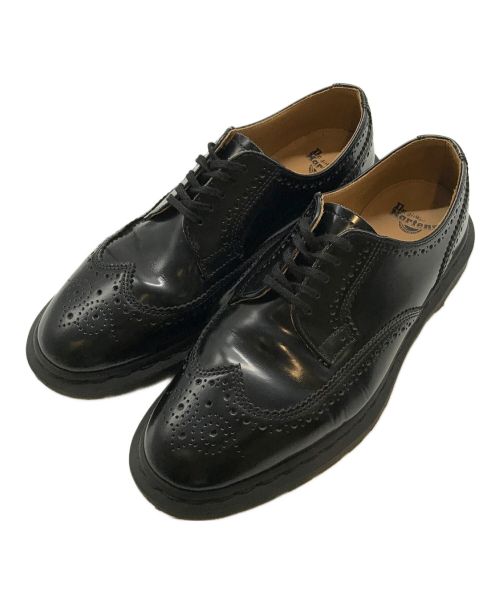 Dr.Martens（ドクターマーチン）Dr.Martens (ドクターマーチン) KELVIN 2ウィングチップシューズ ブラック サイズ:UK 6の古着・服飾アイテム