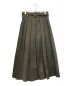 foufou（フーフー）の古着「super tuck long skirt」｜グレー