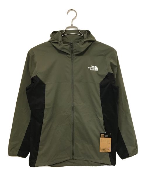 THE NORTH FACE（ザ ノース フェイス）THE NORTH FACE (ザ ノース フェイス) ES エニータイムウインドフーディ カーキ サイズ:Ⅼの古着・服飾アイテム