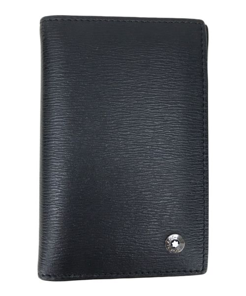 MONTBLANC（モンブラン）MONTBLANC (モンブラン) カードケース ブラックの古着・服飾アイテム