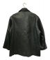 YOKE (ヨーク) Cut-Off Leather Car Coat ディープグリーン サイズ:1：78000円