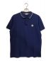 MONCLER（モンクレール）の古着「MAGLIA POLO MANICA CORTA / マグリア ポロ マニカ コルタ ポロシャツ」｜ブルー