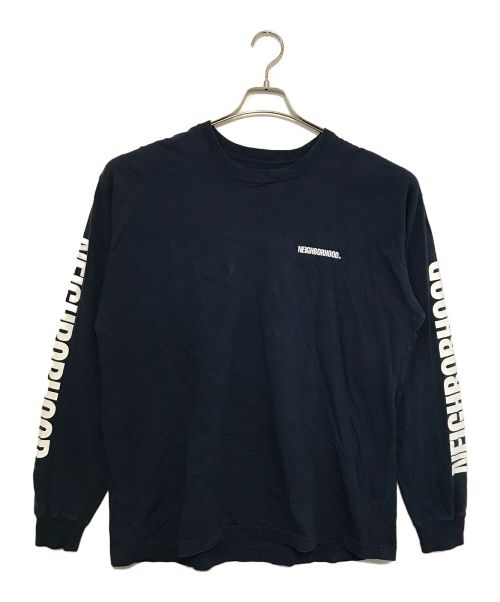 NEIGHBORHOOD（ネイバーフッド）NEIGHBORHOOD (ネイバーフッド) TEE.LS-11 ネイビー サイズ:Ⅼの古着・服飾アイテム