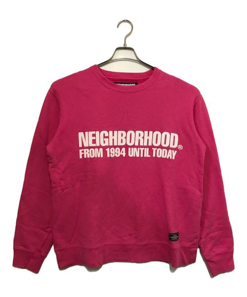 NEIGHBORHOOD（ネイバーフッド）NEIGHBORHOOD (ネイバーフッド) C-CREW.LS ピンク サイズ:Ⅼの古着・服飾アイテム