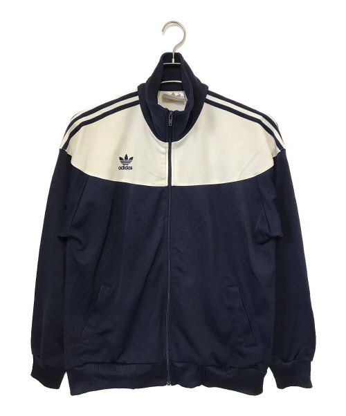 adidas（アディダス）adidas (アディダス) 80's トラックジャケット ネイビー×ホワイト サイズ:Ⅼの古着・服飾アイテム