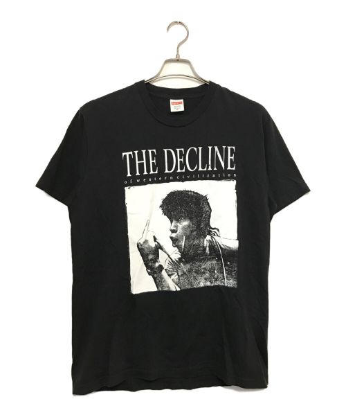 SUPREME（シュプリーム）Supreme (シュプリーム) Decline of Western Civilization Tee ブラック サイズ:Mの古着・服飾アイテム