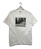 SUPREME×eyescreamシュプリーム×アイスクリーム）の古着「コラボTシャツ」｜ホワイト