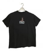 KITHキス）の古着「Ready To Die Box Logo Vintage Tee」｜ブラック