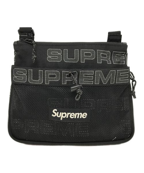 SUPREME（シュプリーム）SUPREME (シュプリーム) Side Bag ブラックの古着・服飾アイテム