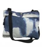 SUPREME×THE NORTH FACEシュプリーム×ザ ノース フェイス）の古着「Bleached Denim Print Shoulder Bag」｜ブルー