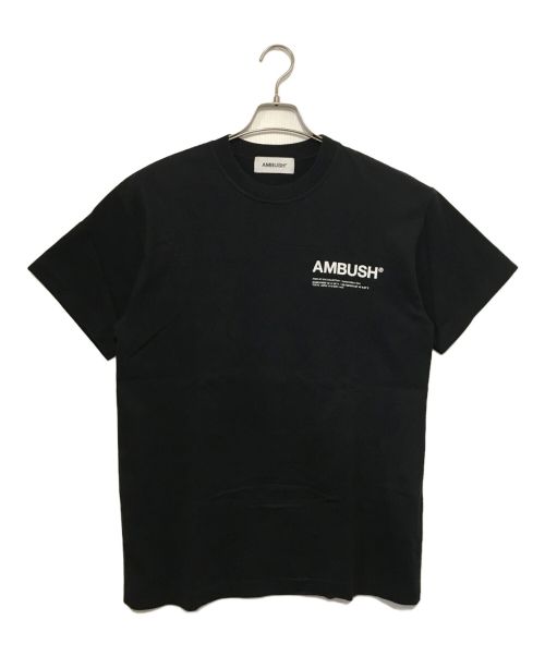 AMBUSH（アンブッシュ）AMBUSH (アンブッシュ) ロゴプリントTシャツ ブラック サイズ:３の古着・服飾アイテム