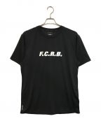 F.C.R.B.エフシーアールビー）の古着「POLARTEC POWER DRY S/S AUTHENTIC TEE / ポーラテック パワー ドライ ショートスリーブ オーセンティック ティー」｜ブラック