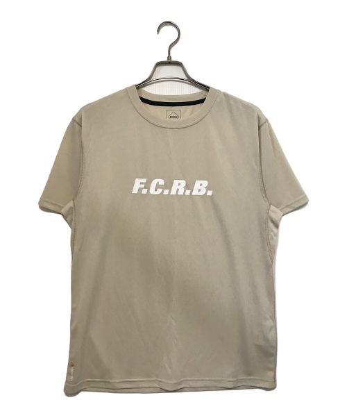 F.C.R.B.（エフシーアールビー）F.C.R.B. (エフシーアールビー) POLARTEC POWER DRY S/S AUTHENTIC TEE / ポーラテック パワー ドライ ショートスリーブ オーセンティック ティー ベージュ サイズ:Ⅼの古着・服飾アイテム