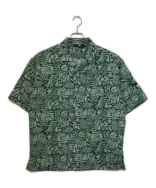 THE NORTH FACE（ザ ノース フェイス）THE NORTH FACE (ザ ノース フェイス) S/S ALOHA Vent SHIRT / ショートスリーブ アロハ ベント シャツ グリーン サイズ:XLの古着・服飾アイテム