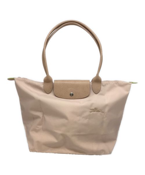 LONGCHAMP（ロンシャン）LONGCHAMP (ロンシャン) ナイロントートバッグ ピンクの古着・服飾アイテム