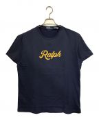 POLO RALPH LAURENポロ・ラルフローレン）の古着「ロゴプリントTシャツ」｜ネイビー