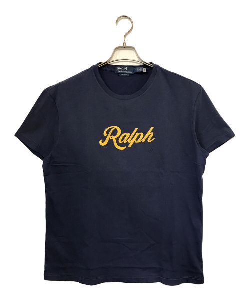 POLO RALPH LAUREN（ポロ・ラルフローレン）POLO RALPH LAUREN (ポロ・ラルフローレン) ロゴプリントTシャツ ネイビー サイズ:Ｍの古着・服飾アイテム