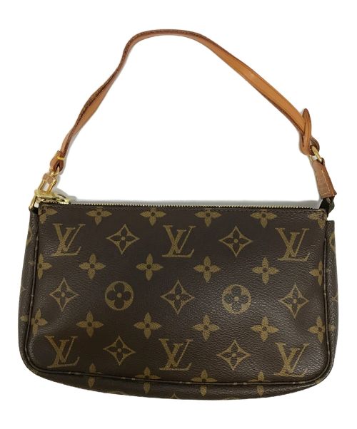 LOUIS VUITTON（ルイ ヴィトン）LOUIS VUITTON (ルイ ヴィトン) モノグラム ポシェット・アクセソワール ミニバッグ ブラウンの古着・服飾アイテム