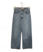 LEVI'Sリーバイス）の古着「RIBCAGE WIDE LEG」｜インディゴ