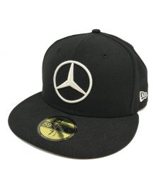 New Era×Mercedes Benz（ニューエラ×メルセデスベンツ）の古着「キャップ」｜ブラック