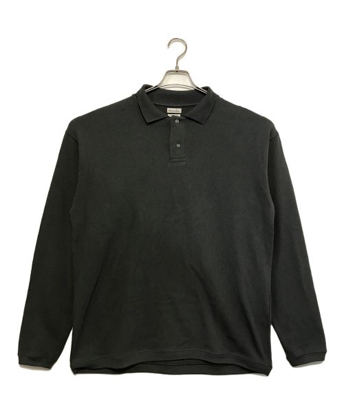 STEVEN ALAN（スティーブンアラン）STEVEN ALAN (スティーブンアラン) LONG SLEEVE POLOSHIRT LOOSE グレー サイズ:Ⅼの古着・服飾アイテム