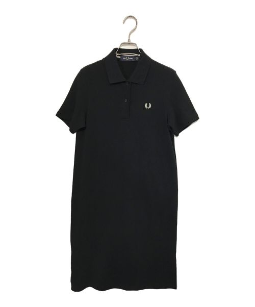 FRED PERRY（フレッドペリー）FRED PERRY (フレッドペリー) ポロシャツワンピース ブラック サイズ:UK 10の古着・服飾アイテム