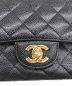 中古・古着 CHANEL (シャネル) チェーンショルダーバッグ ブラック：800000円